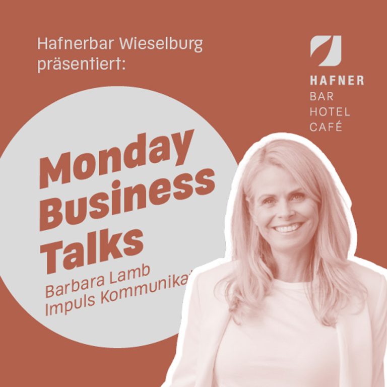 Barbara Lamb beim Monday Business Talk in der HAFNERBAR