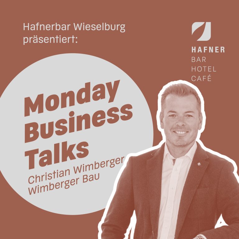 Christian Wimberger beim Monday Business Talk in der HAFNERBAR