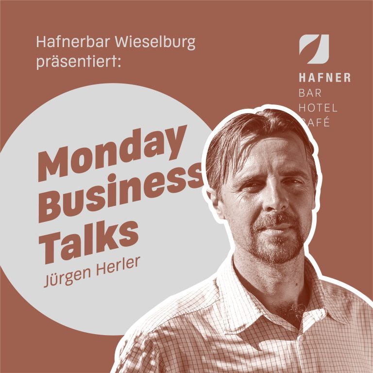 Dr. Jürger Herler beim Monday Business Talk in der HAFNERBAR