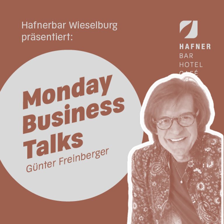 Günter Freinberger beim Monday Business Talk in der HAFNERBAR