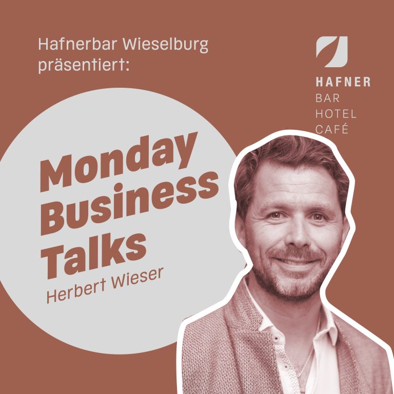 Herbert Wieser beim Monday Business Talk in der HAFNERBAR