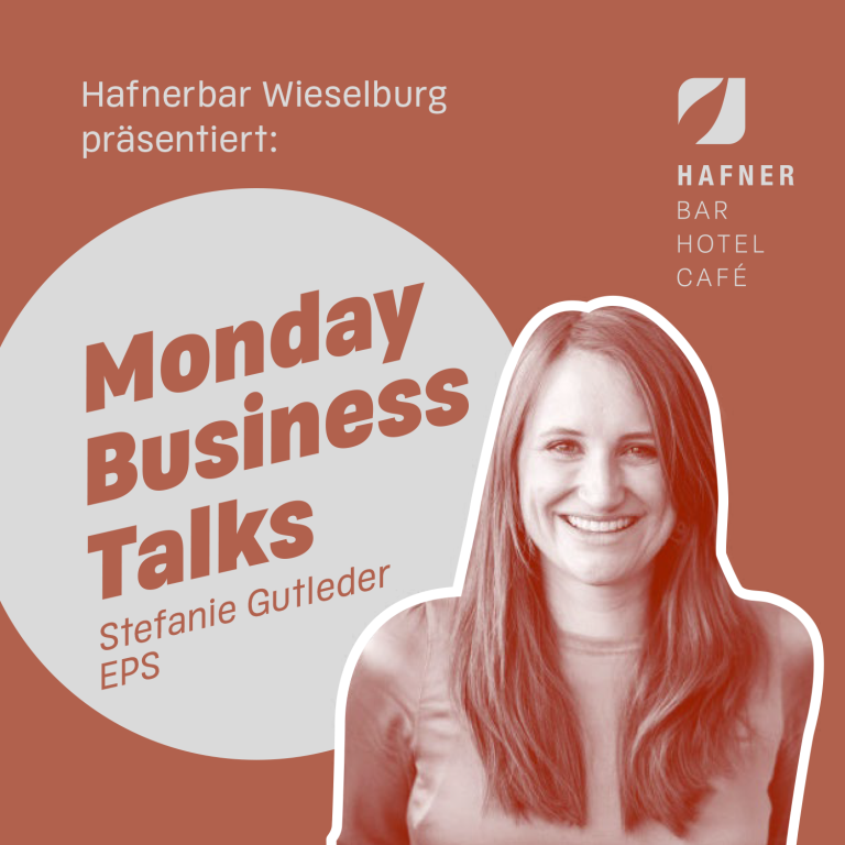 Stefanie Gutleder beim Monday Business Talk in der HAFNERBAR