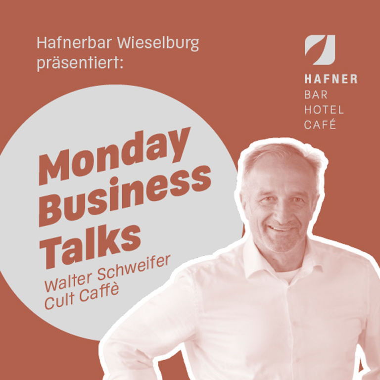 Walter Schweifer beim Monday Business Talk in der HAFNERBAR